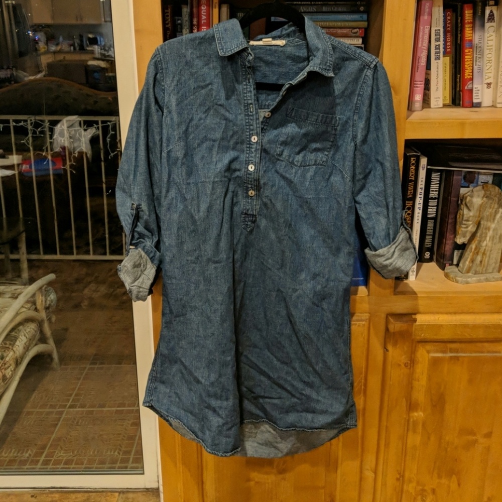 Denim Love Stitch Dress